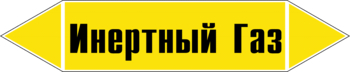 Маркировка трубопровода "инертный газ" (пленка, 358х74 мм) - Маркировка трубопроводов - Маркировки трубопроводов "ГАЗ" - магазин "Охрана труда и Техника безопасности"